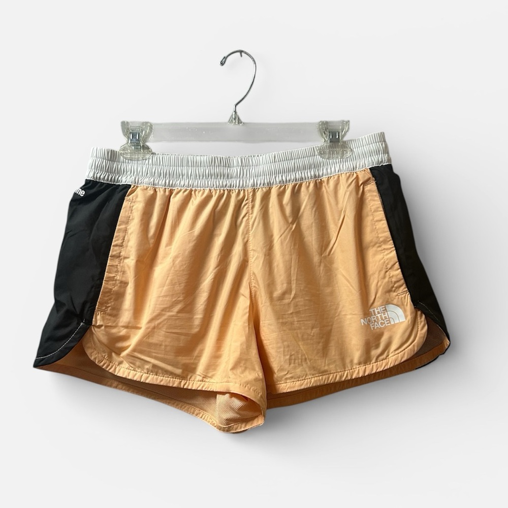 North Face Running Hydrenaline Shorts Black Orange Women’s Medium